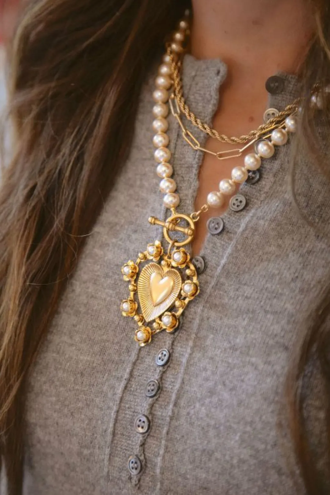 Brinker & Eliza Adele Pearl Necklace