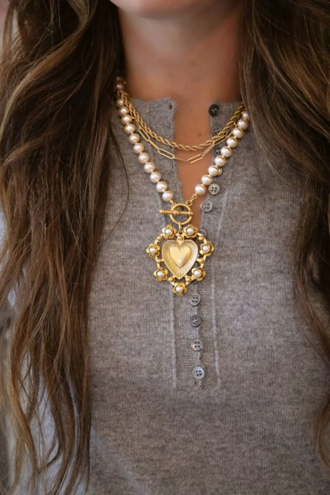 Brinker & Eliza Adele Pearl Necklace