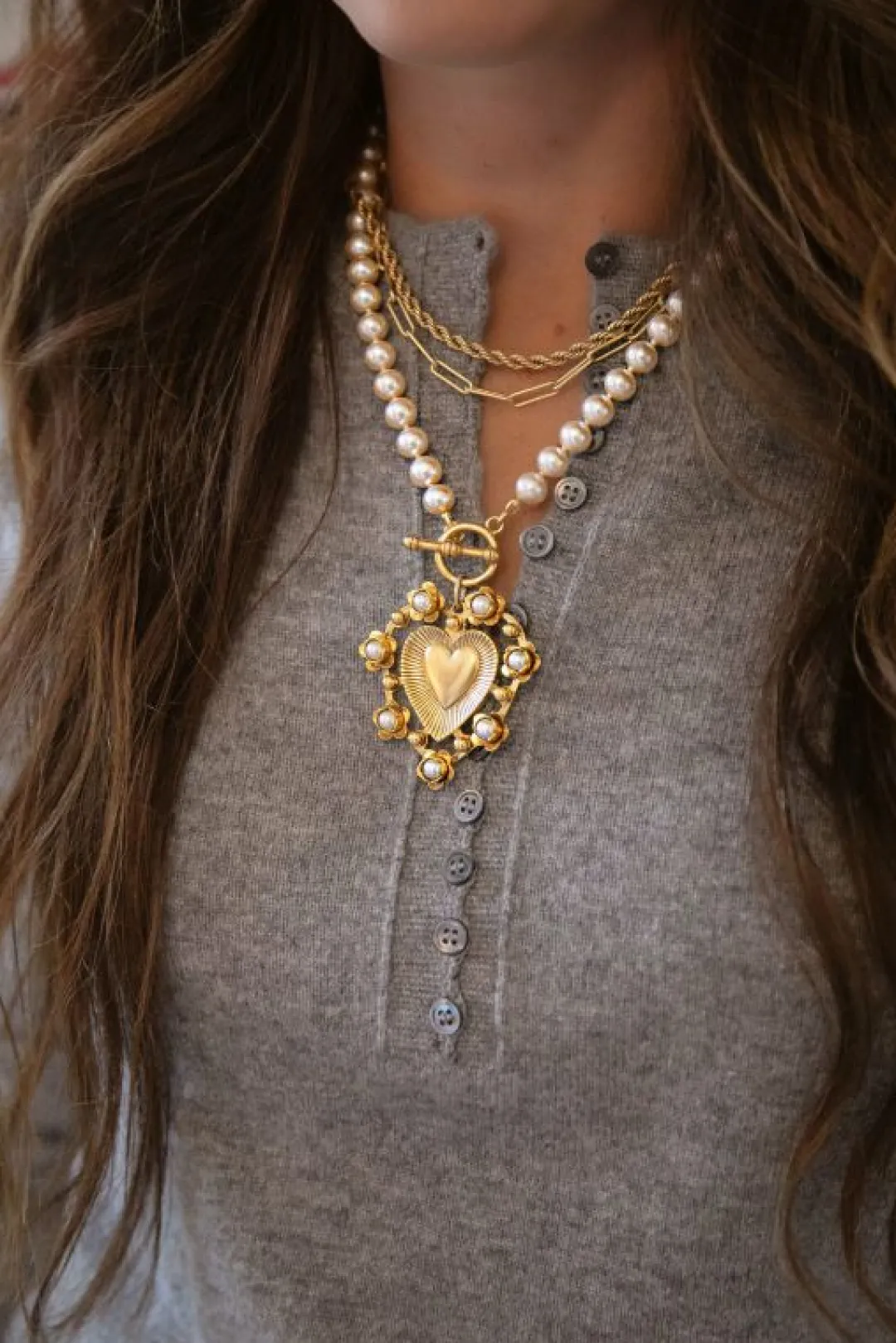 Brinker & Eliza Adele Pearl Necklace