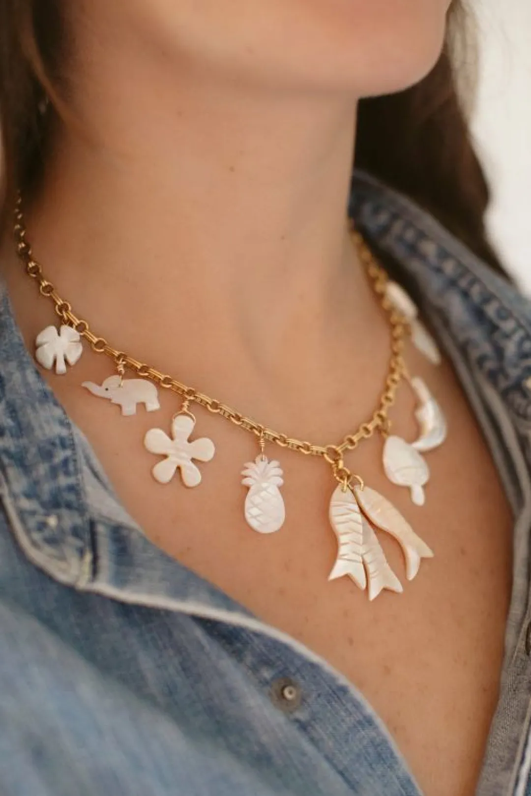 Brinker & Eliza All Swept Up Necklace
