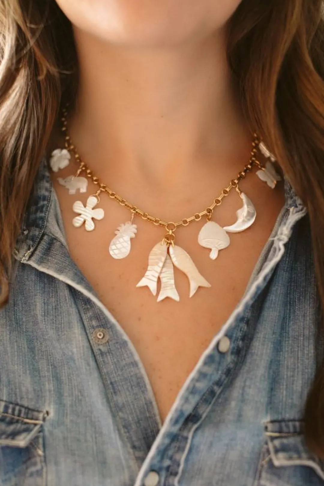 Brinker & Eliza All Swept Up Necklace