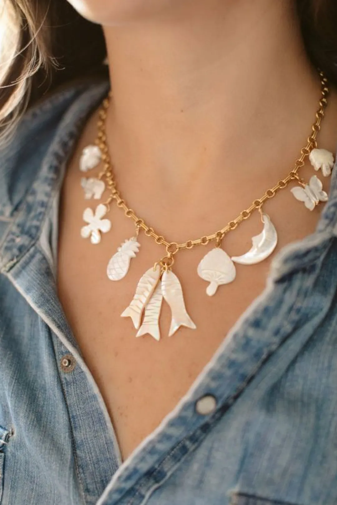 Brinker & Eliza All Swept Up Necklace