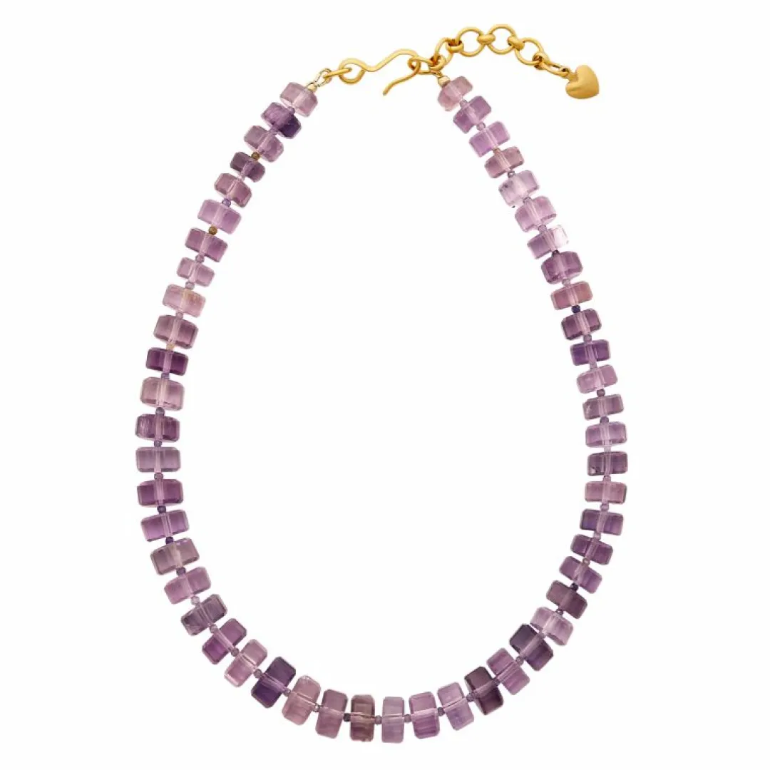 Brinker & Eliza Amethyst Strand Necklace