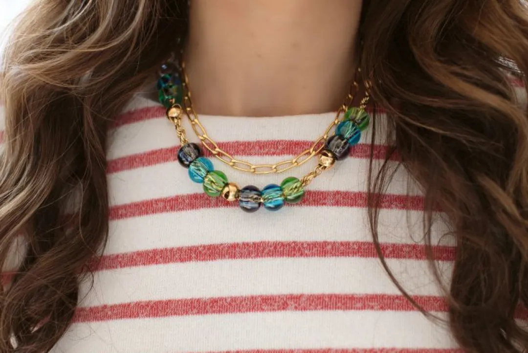 Brinker & Eliza Big Fig Necklace