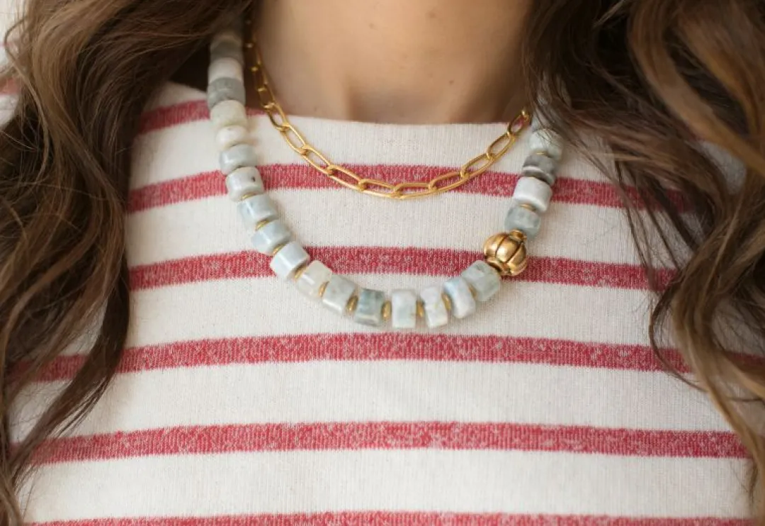 Brinker & Eliza Big Fig Necklace