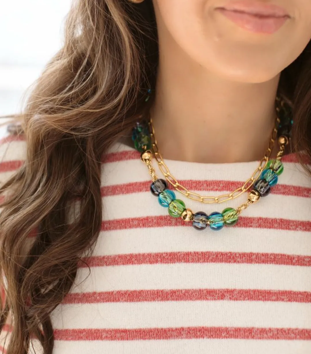 Brinker & Eliza Big Fig Necklace