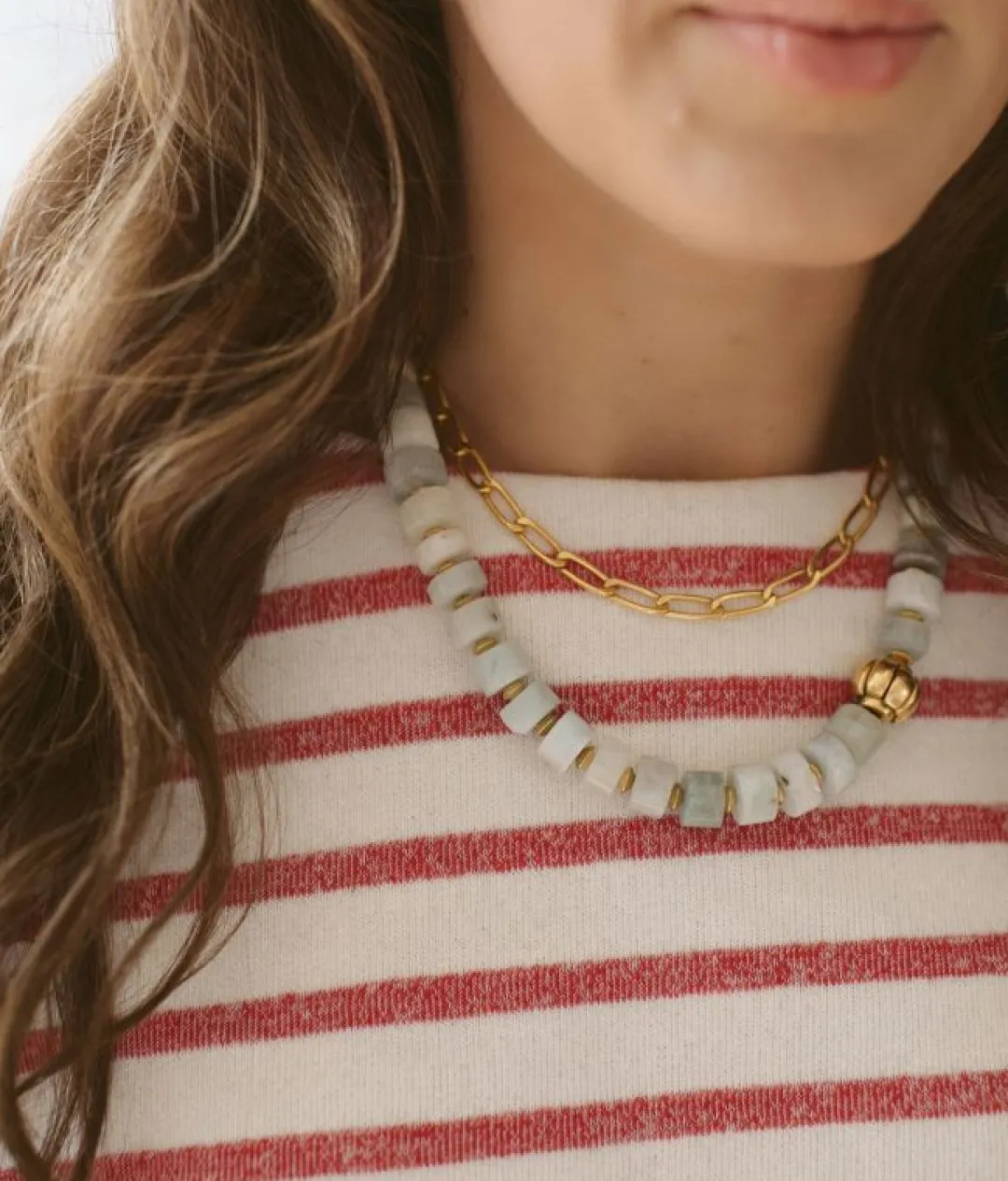 Brinker & Eliza Big Fig Necklace