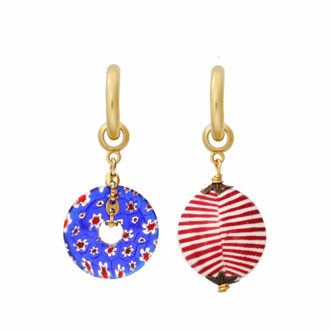 Brinker & Eliza Chained Donut Earring Charm