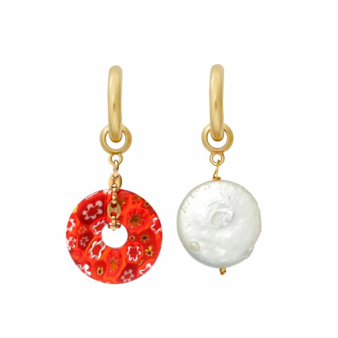 Brinker & Eliza Chained Donut Earring Charm