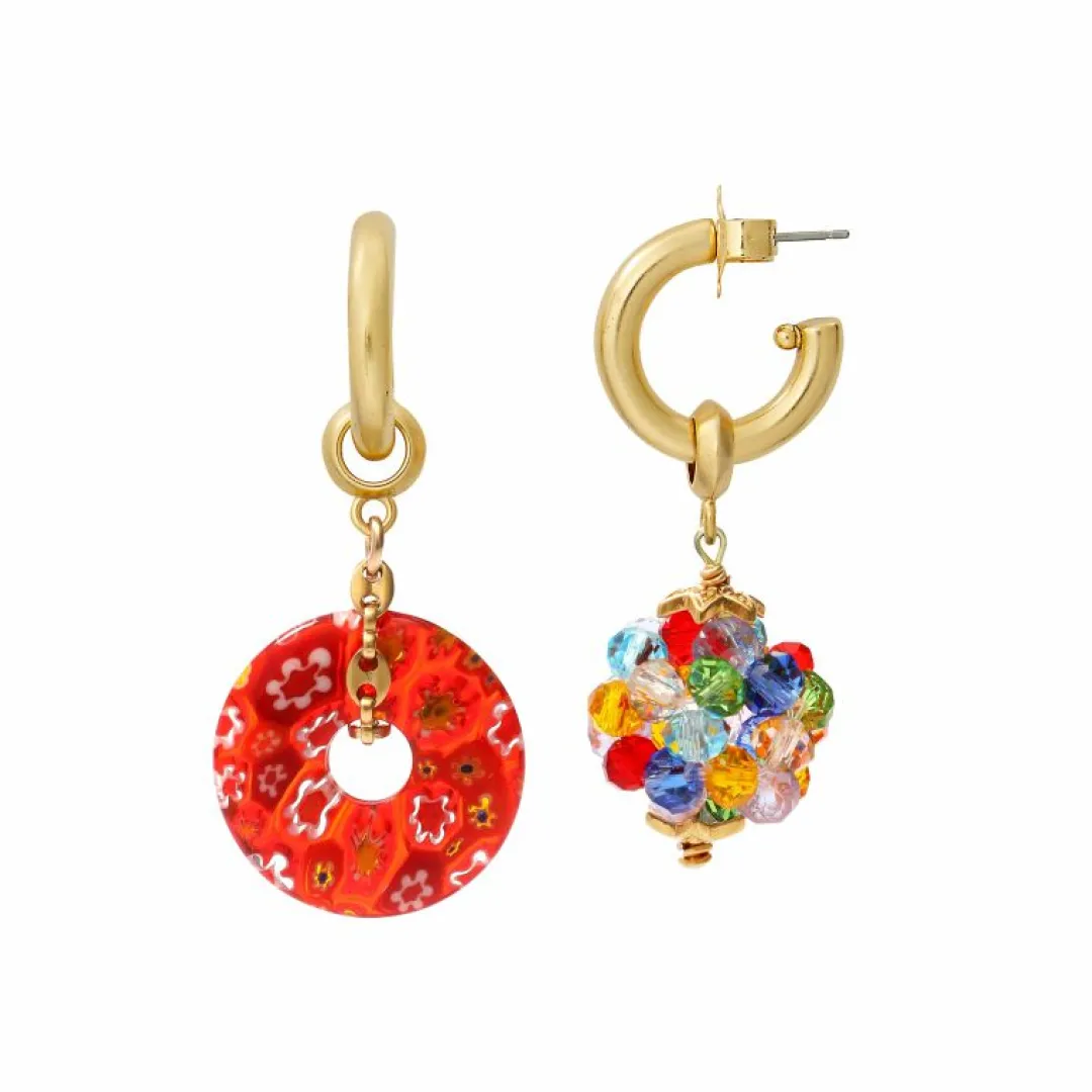 Brinker & Eliza Chained Donut Earring Charm