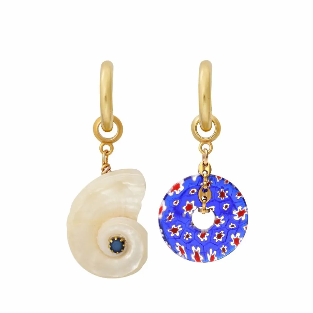Brinker & Eliza Chained Donut Earring Charm