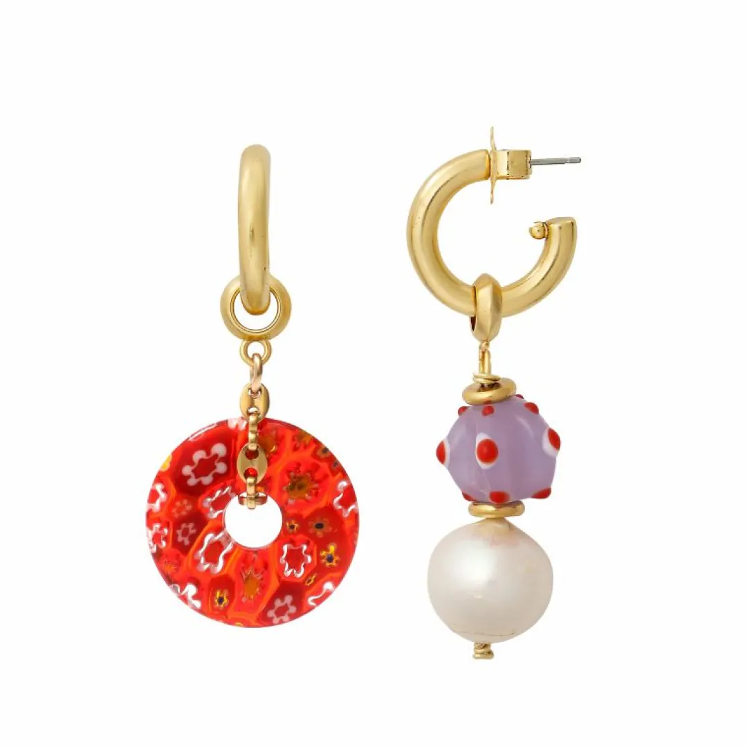 Brinker & Eliza Chained Donut Earring Charm
