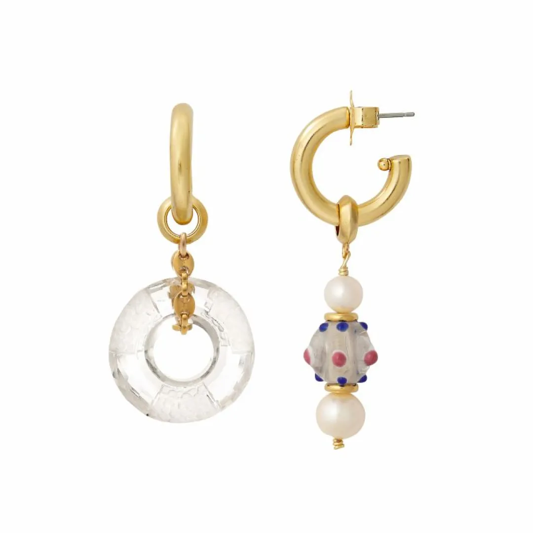 Brinker & Eliza Chained Donut Earring Charm