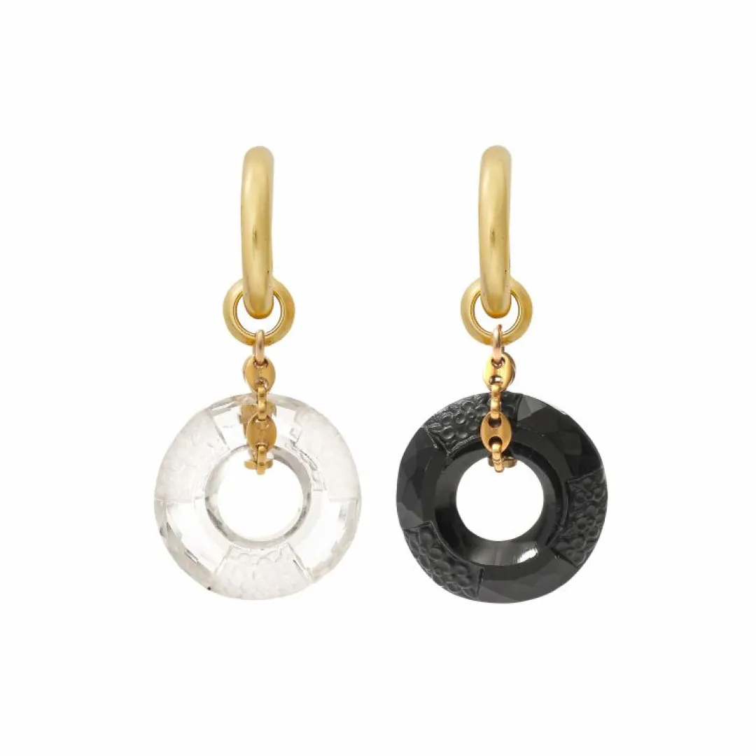 Brinker & Eliza Chained Donut Earring Charm