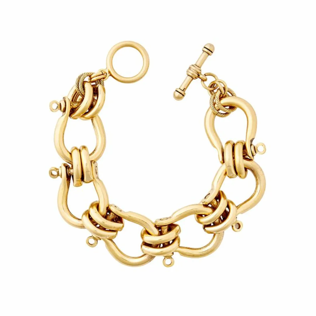 Brinker & Eliza Chunky Nautical Link Bracelet