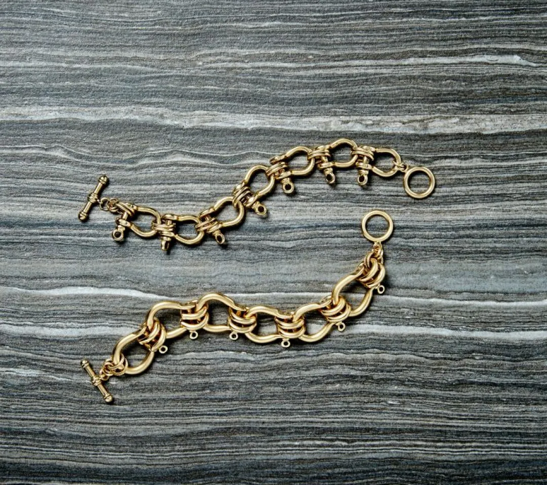 Brinker & Eliza Chunky Nautical Link Bracelet