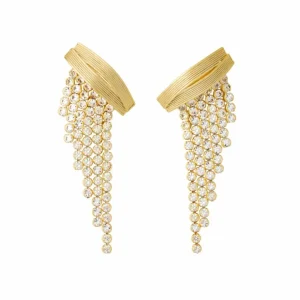 Brinker & Eliza Crystal Fringe Earrings