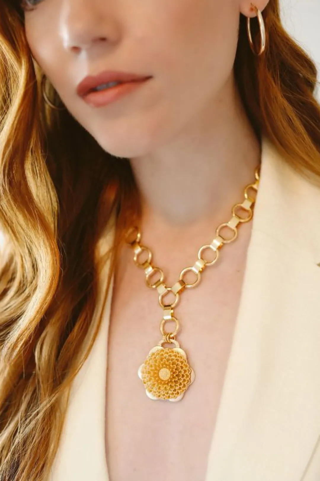 Brinker & Eliza Dahlia Necklace
