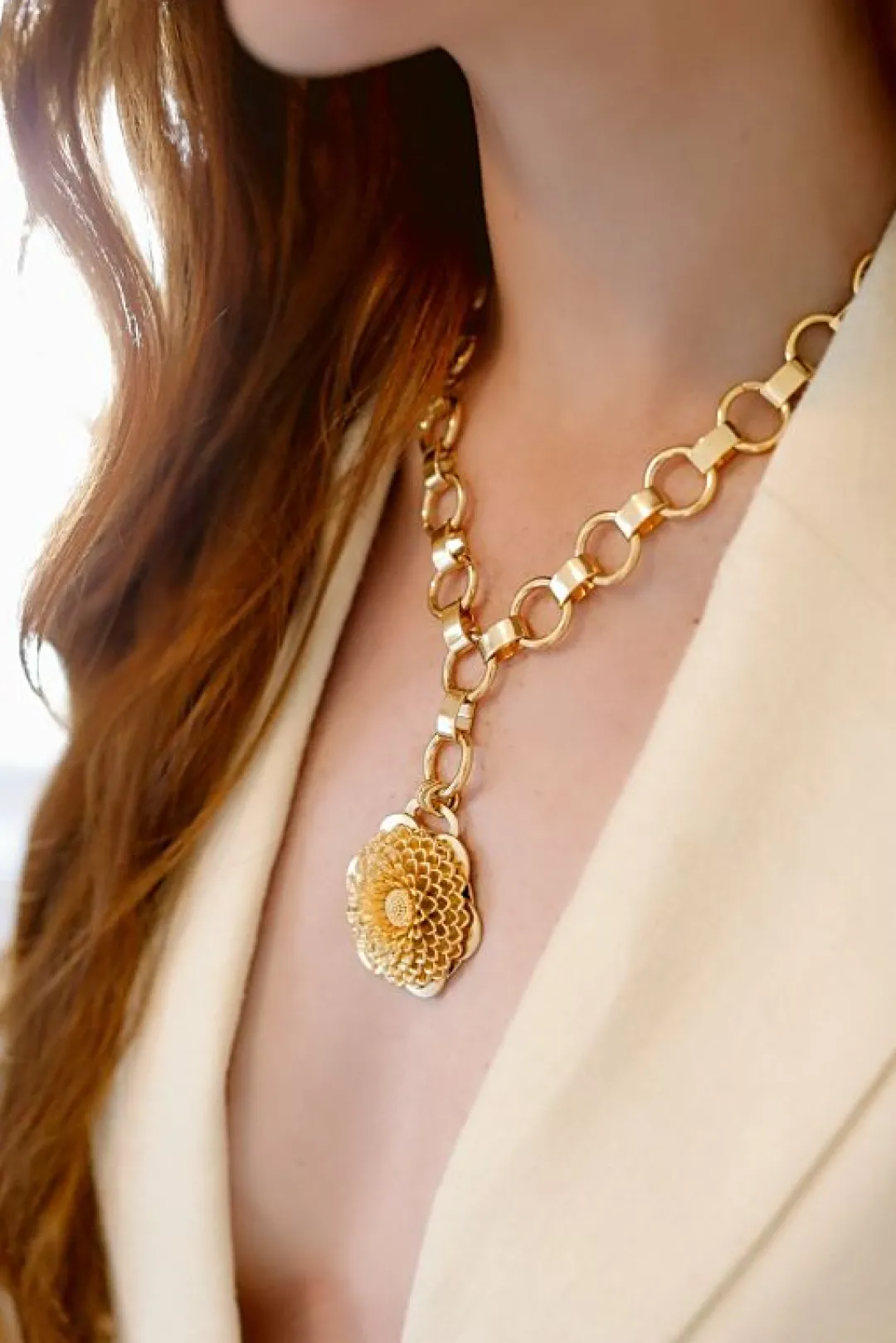 Brinker & Eliza Dahlia Necklace