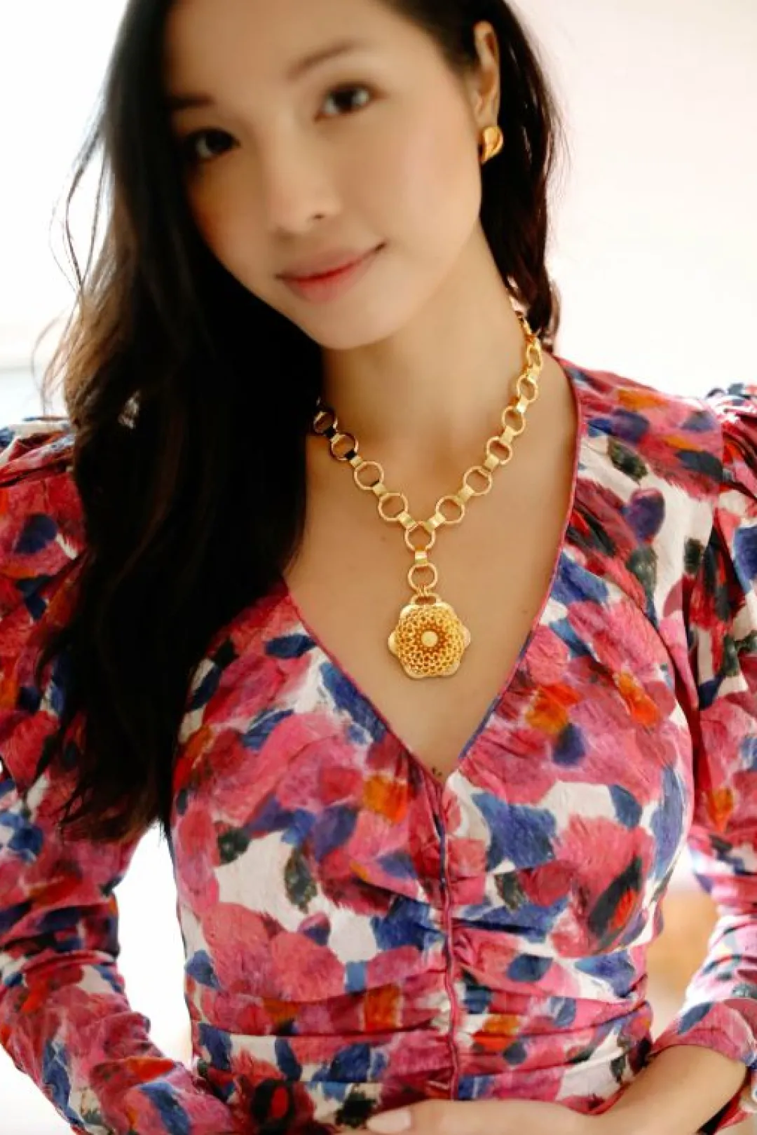 Brinker & Eliza Dahlia Necklace