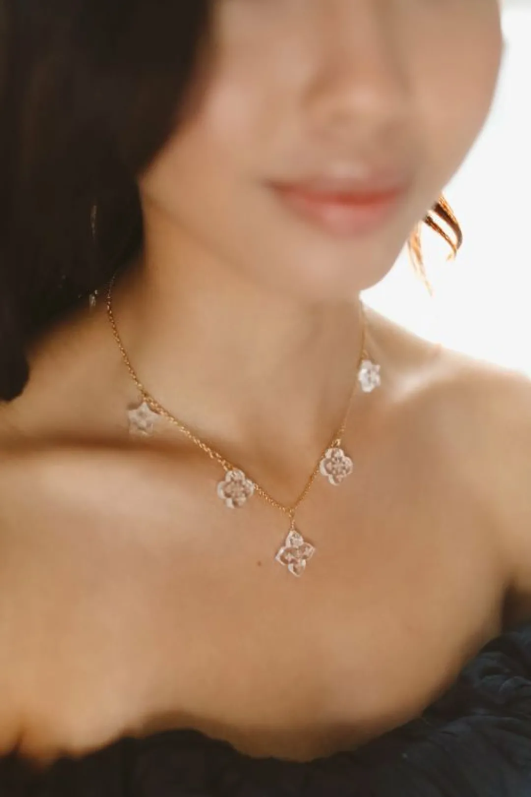 Brinker & Eliza Dew Drop Necklace