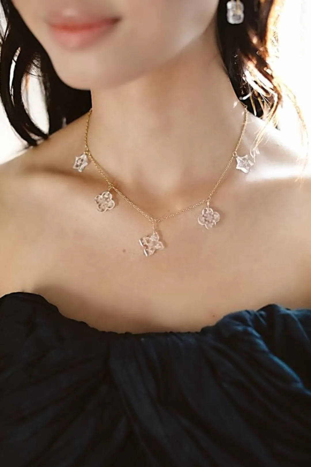 Brinker & Eliza Dew Drop Necklace