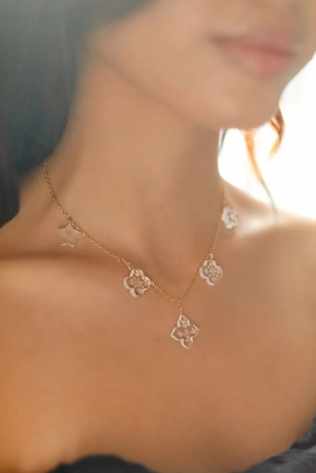 Brinker & Eliza Dew Drop Necklace