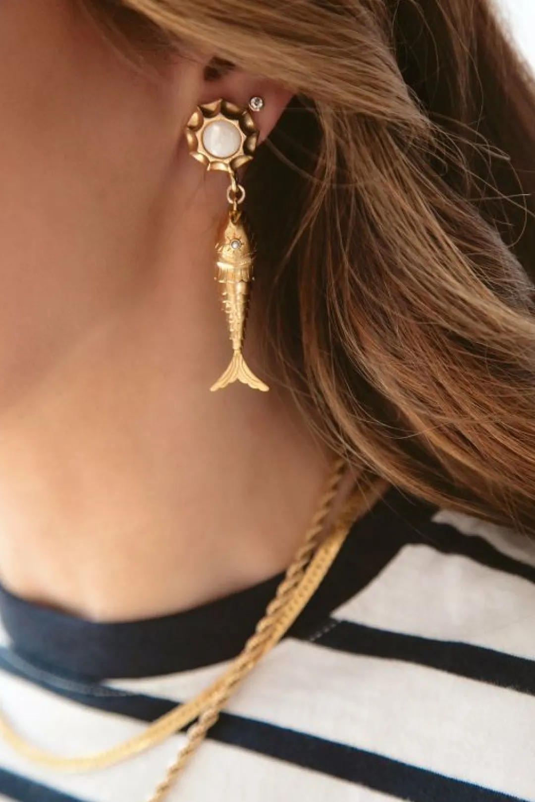 Brinker & Eliza Dory Earrings