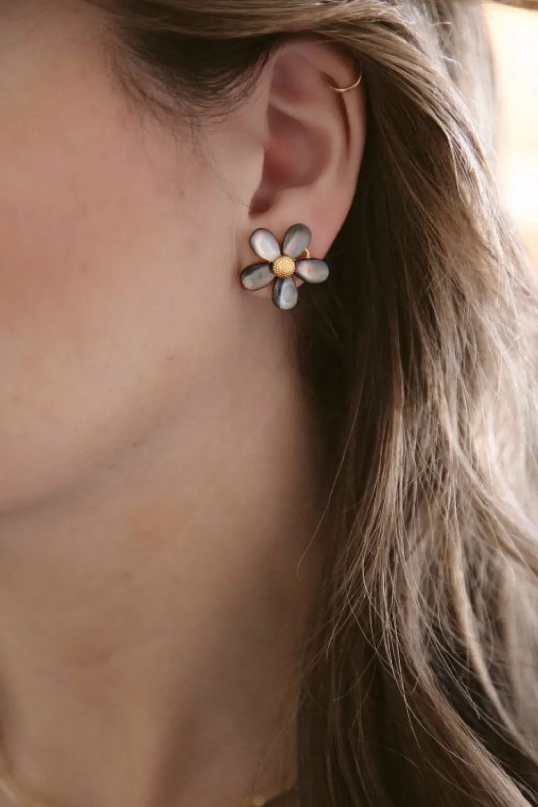 Brinker & Eliza Flower Child Earrings