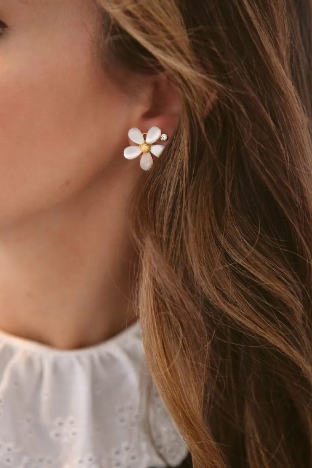 Brinker & Eliza Flower Child Earrings