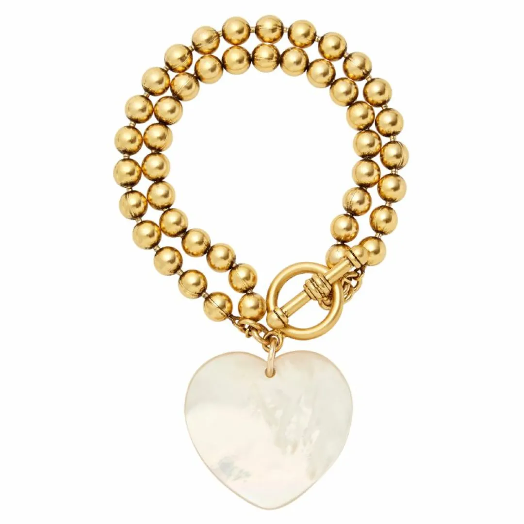 Brinker & Eliza Heart On Your Sleeve Bracelet