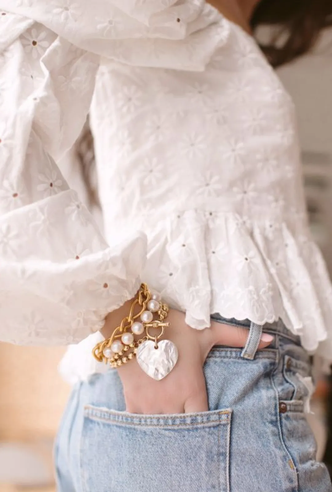 Brinker & Eliza Heart On Your Sleeve Bracelet