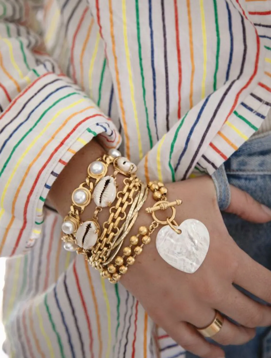 Brinker & Eliza Heart On Your Sleeve Bracelet