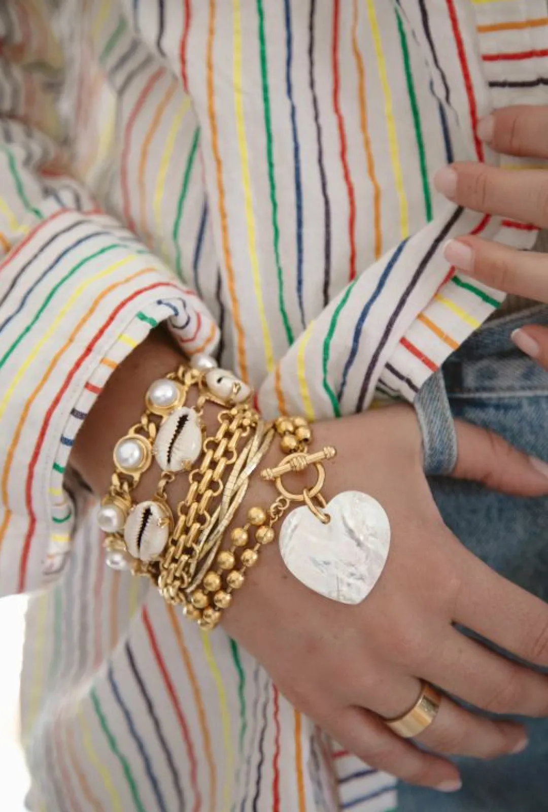 Brinker & Eliza Heart On Your Sleeve Bracelet