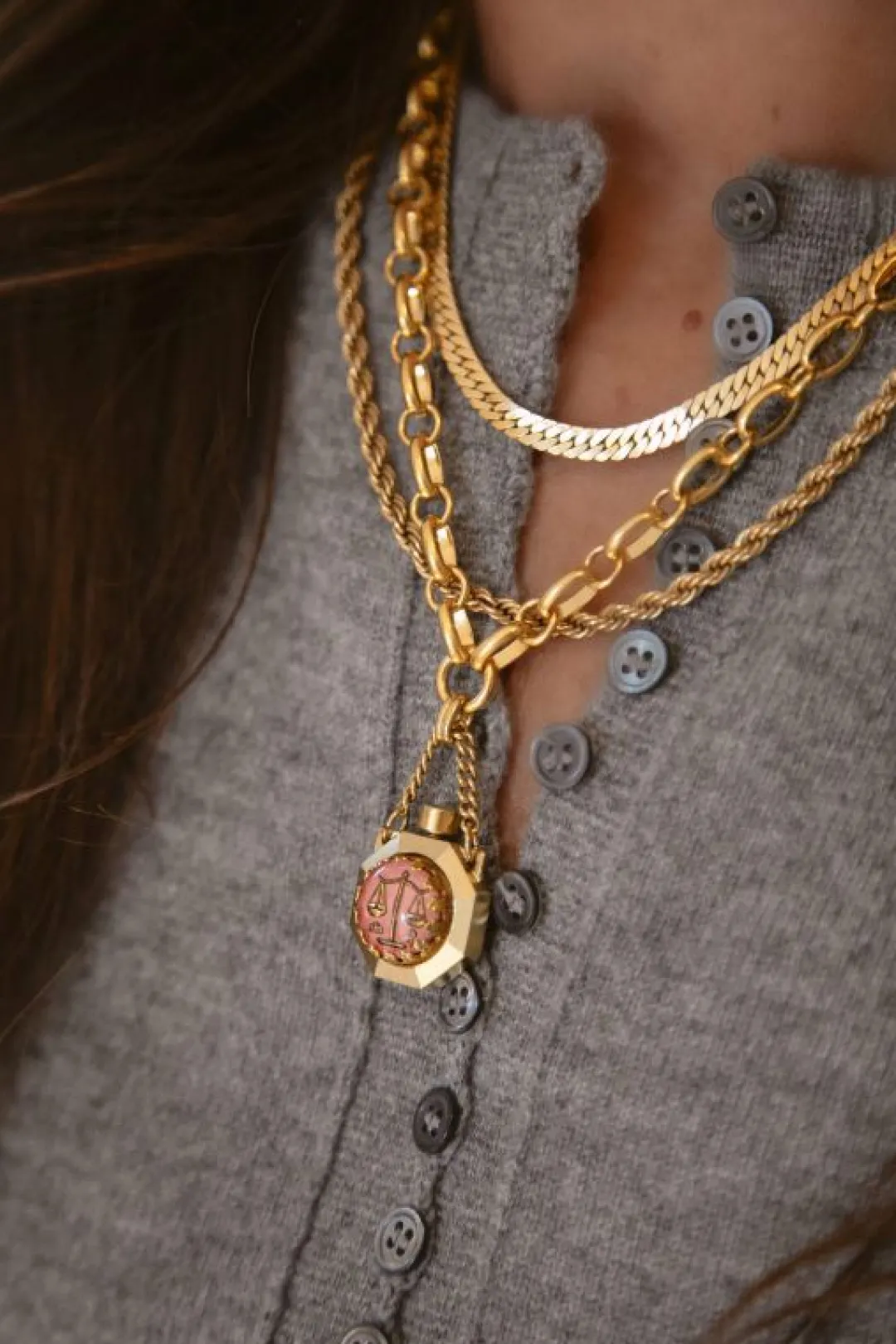 Brinker & Eliza Here's Your Sign Necklace
