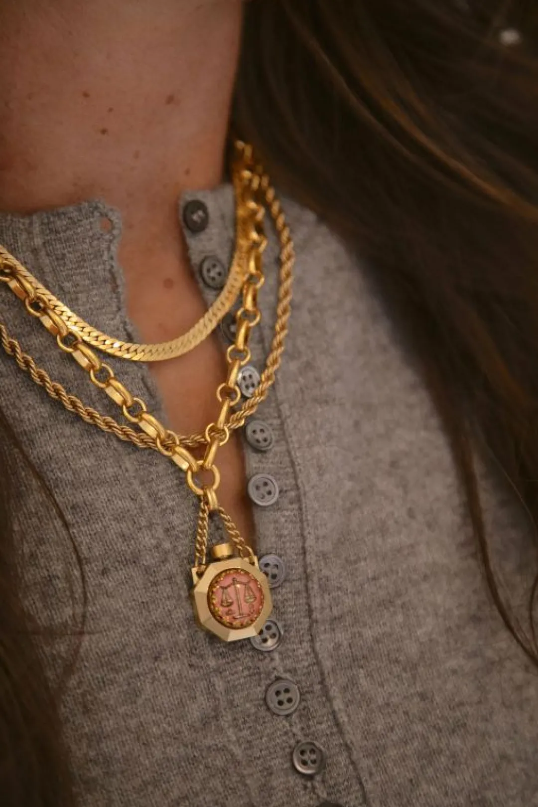 Brinker & Eliza Here's Your Sign Necklace