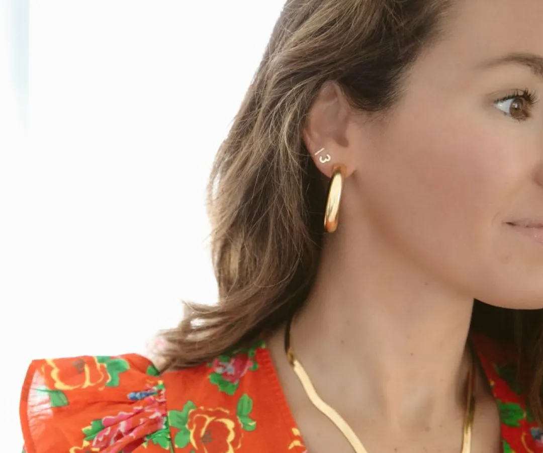 Brinker & Eliza Jumbo Hoops