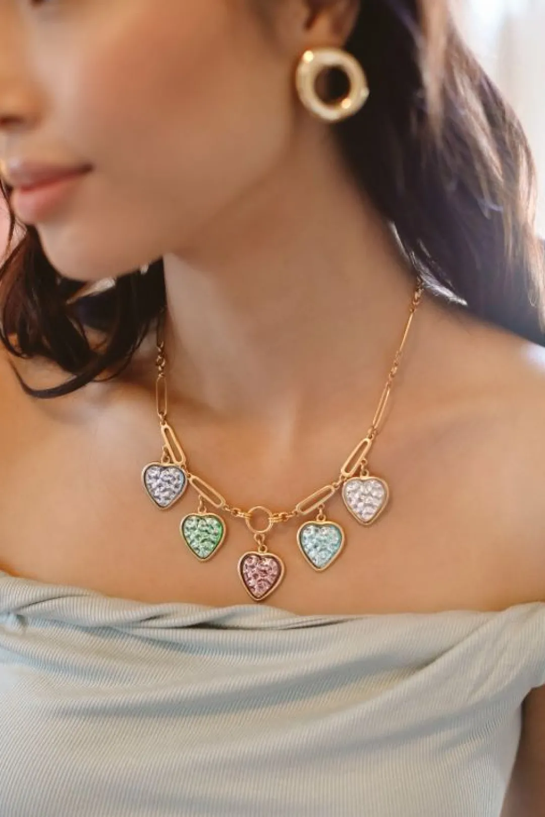Brinker & Eliza Lovestruck Charm Necklace