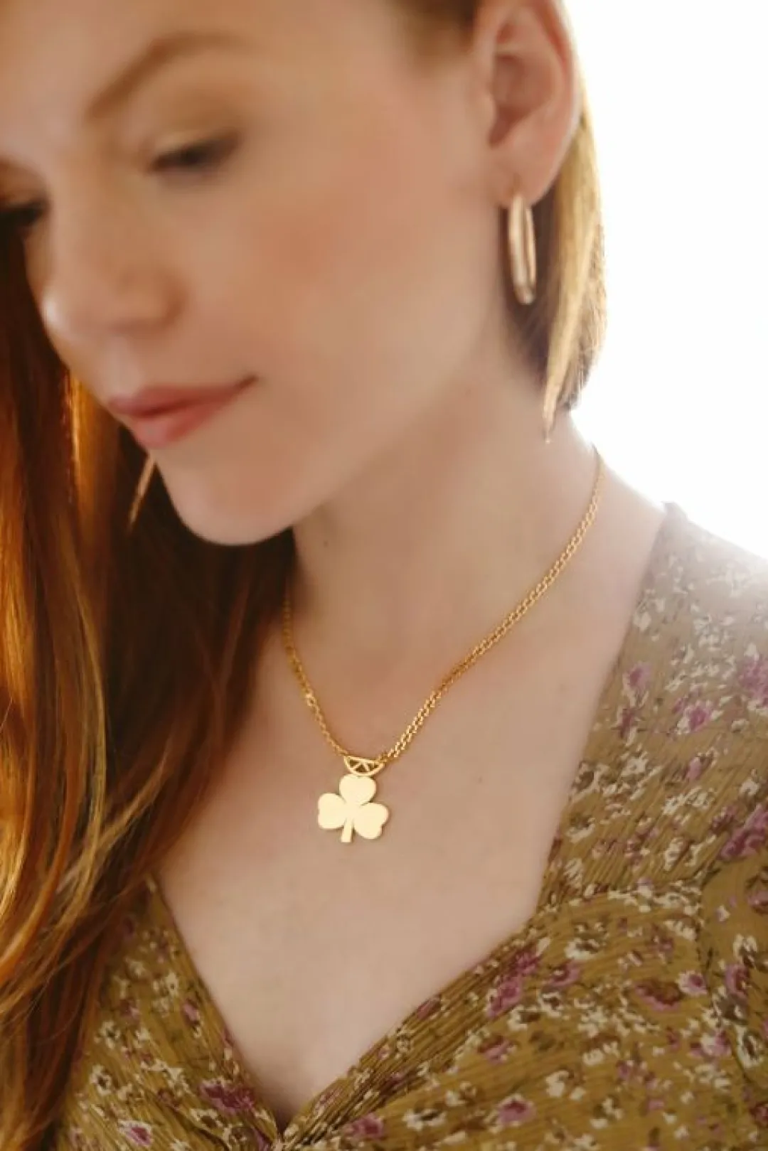 Brinker & Eliza Lucky Clover Necklace