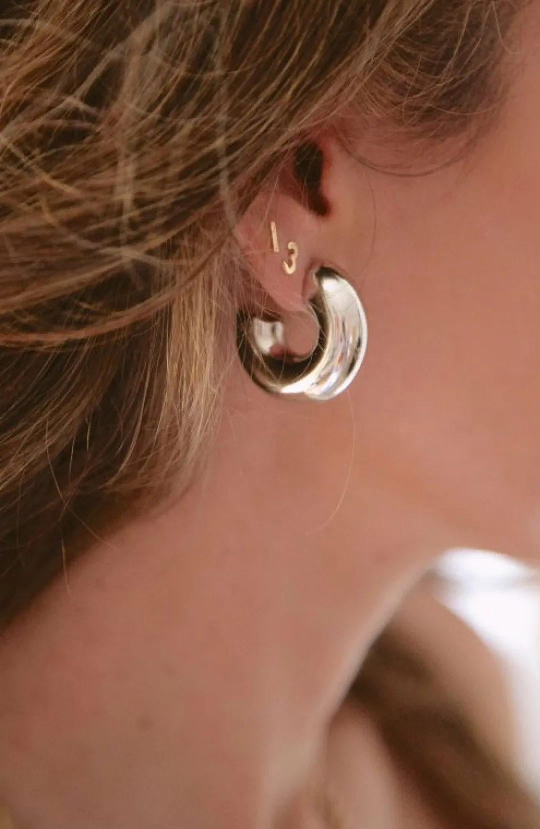 Brinker & Eliza Mini Chubby Hoops
