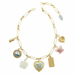 Brinker & Eliza Mischief Managed Charm Necklace