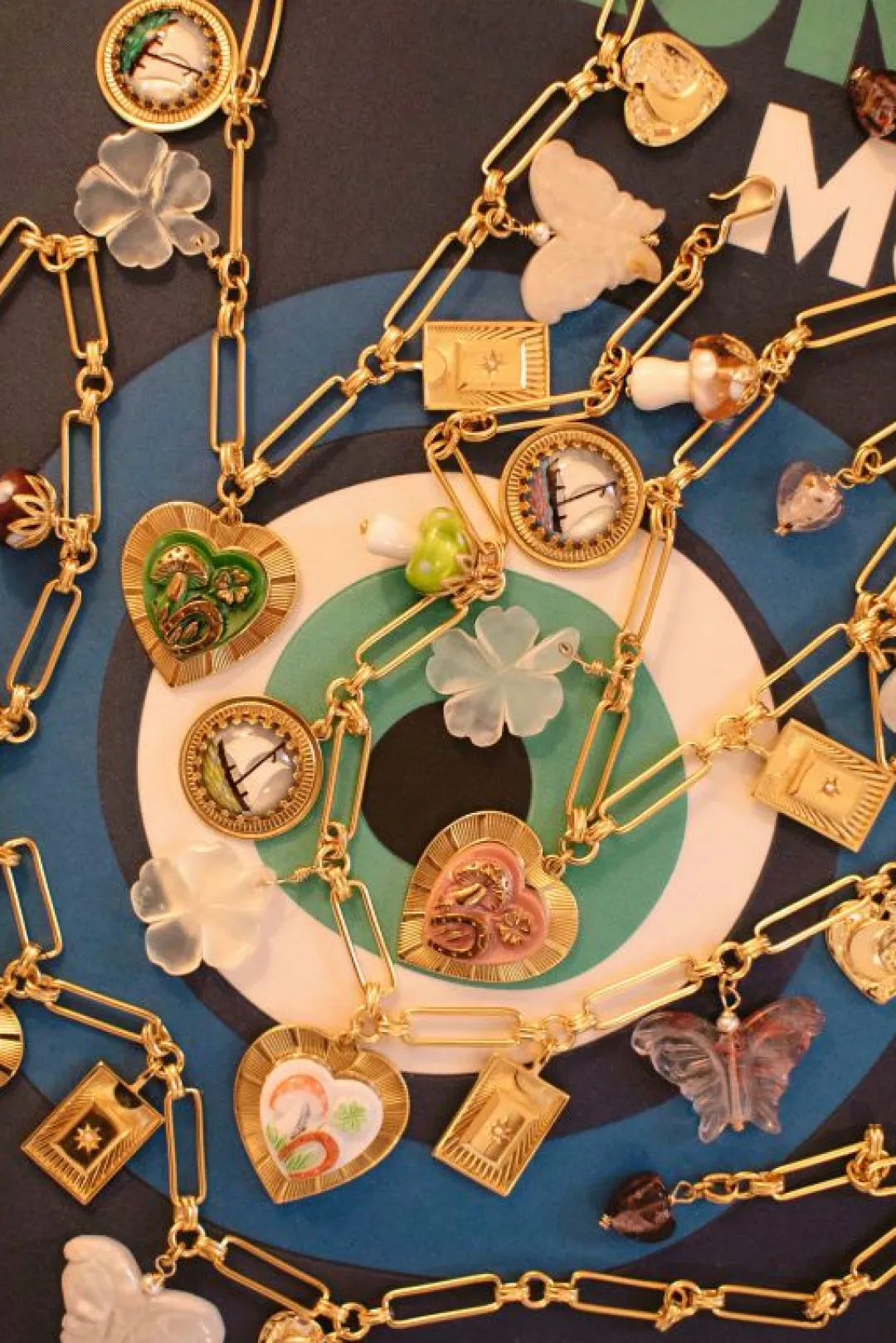 Brinker & Eliza Mischief Managed Charm Necklace