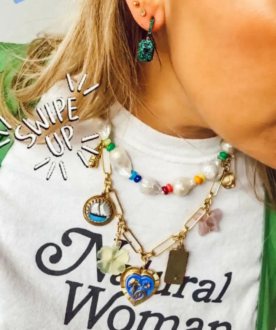 Brinker & Eliza Mischief Managed Charm Necklace