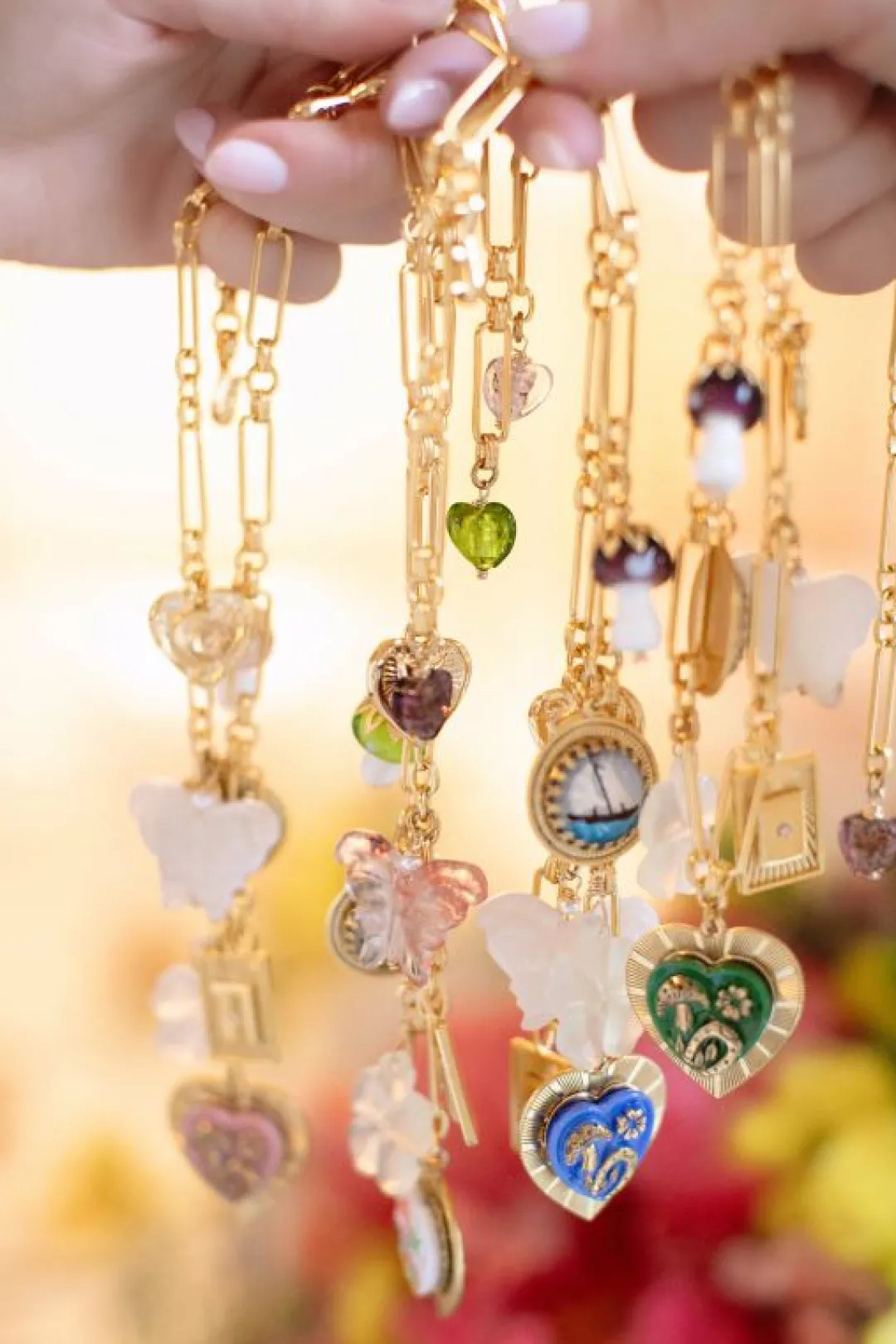 Brinker & Eliza Mischief Managed Charm Necklace