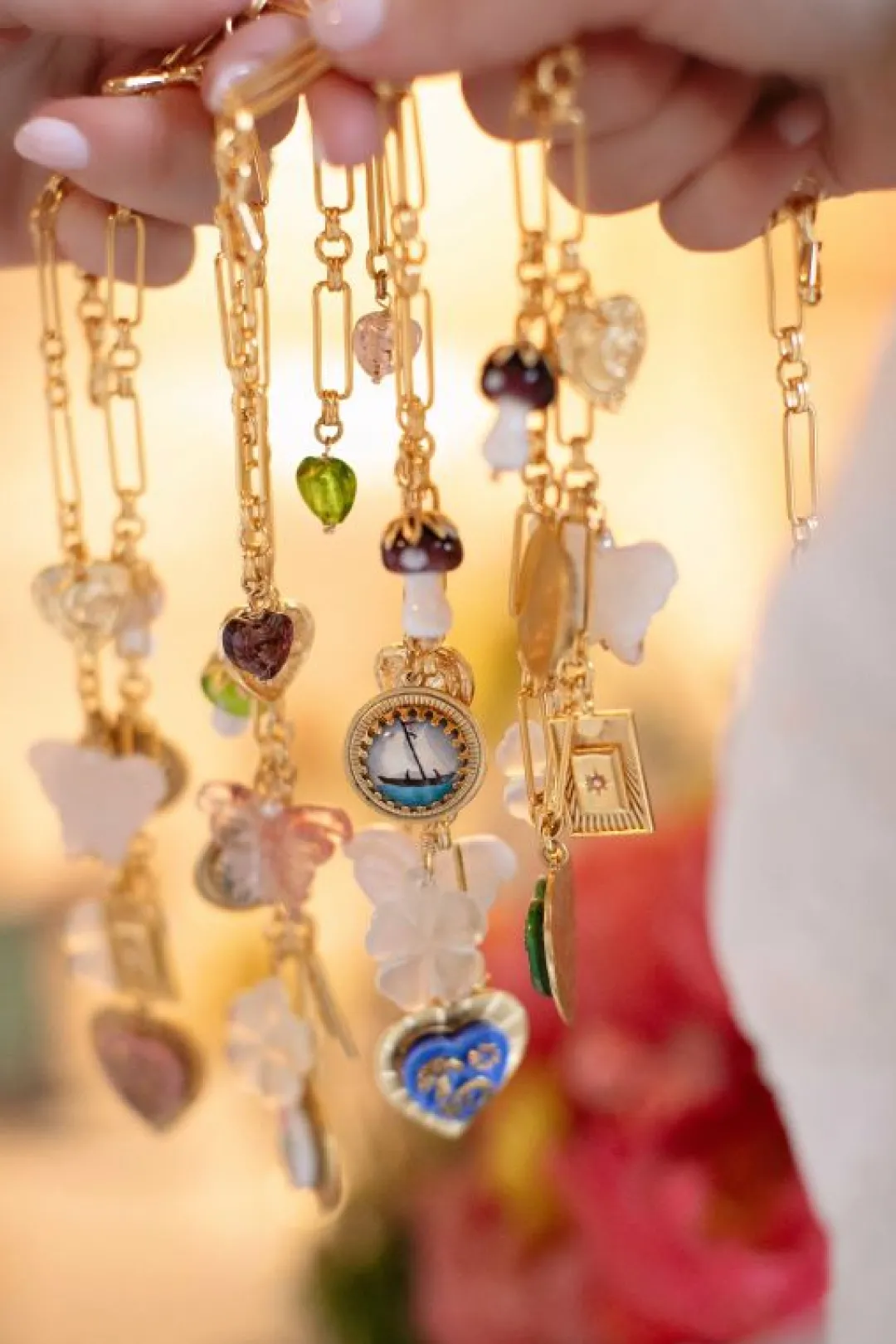 Brinker & Eliza Mischief Managed Charm Necklace
