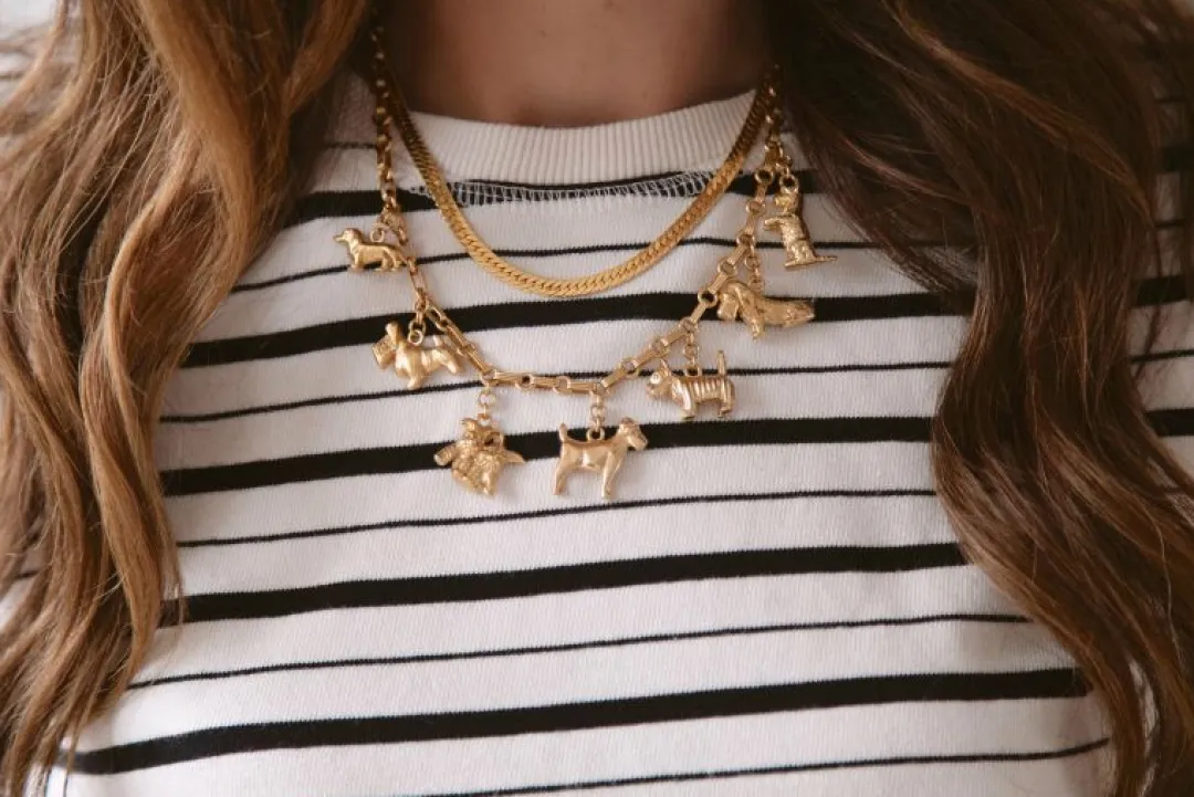 Brinker & Eliza Must Love Dogs Necklace