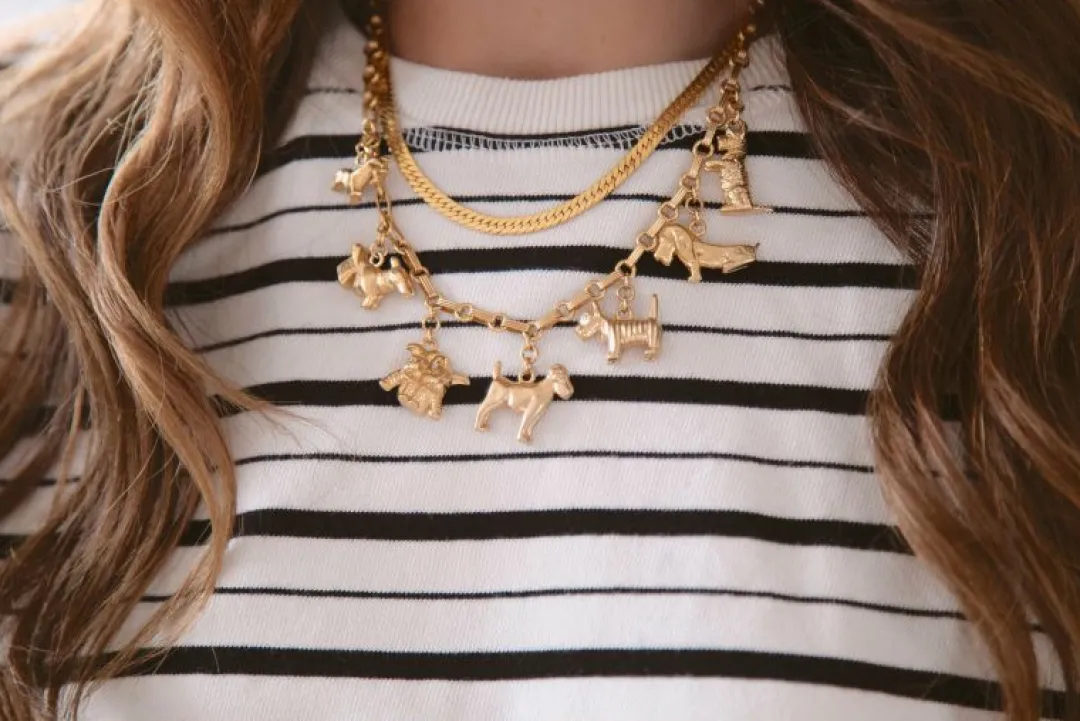 Brinker & Eliza Must Love Dogs Necklace