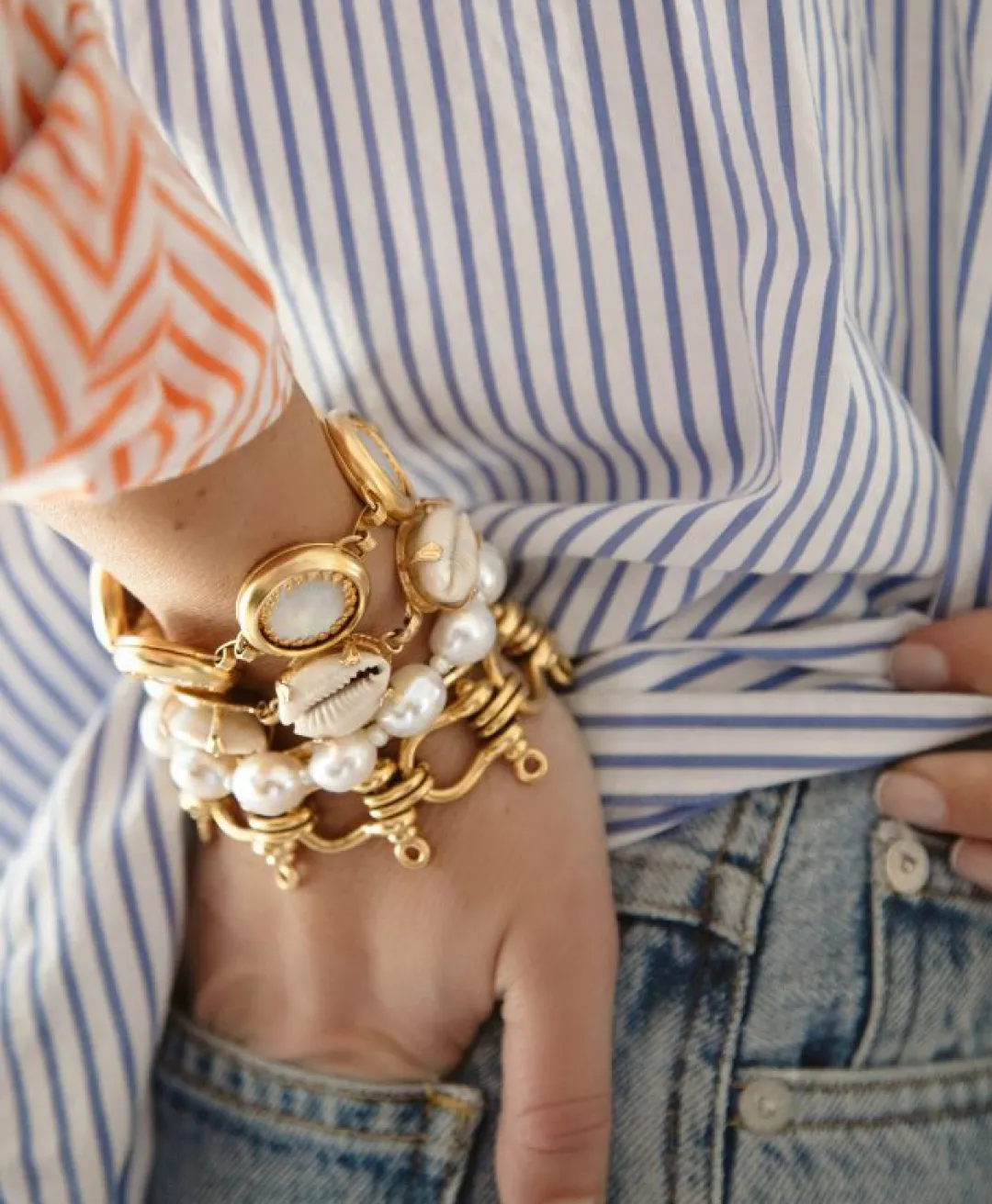 Brinker & Eliza Nautical Link Bracelet
