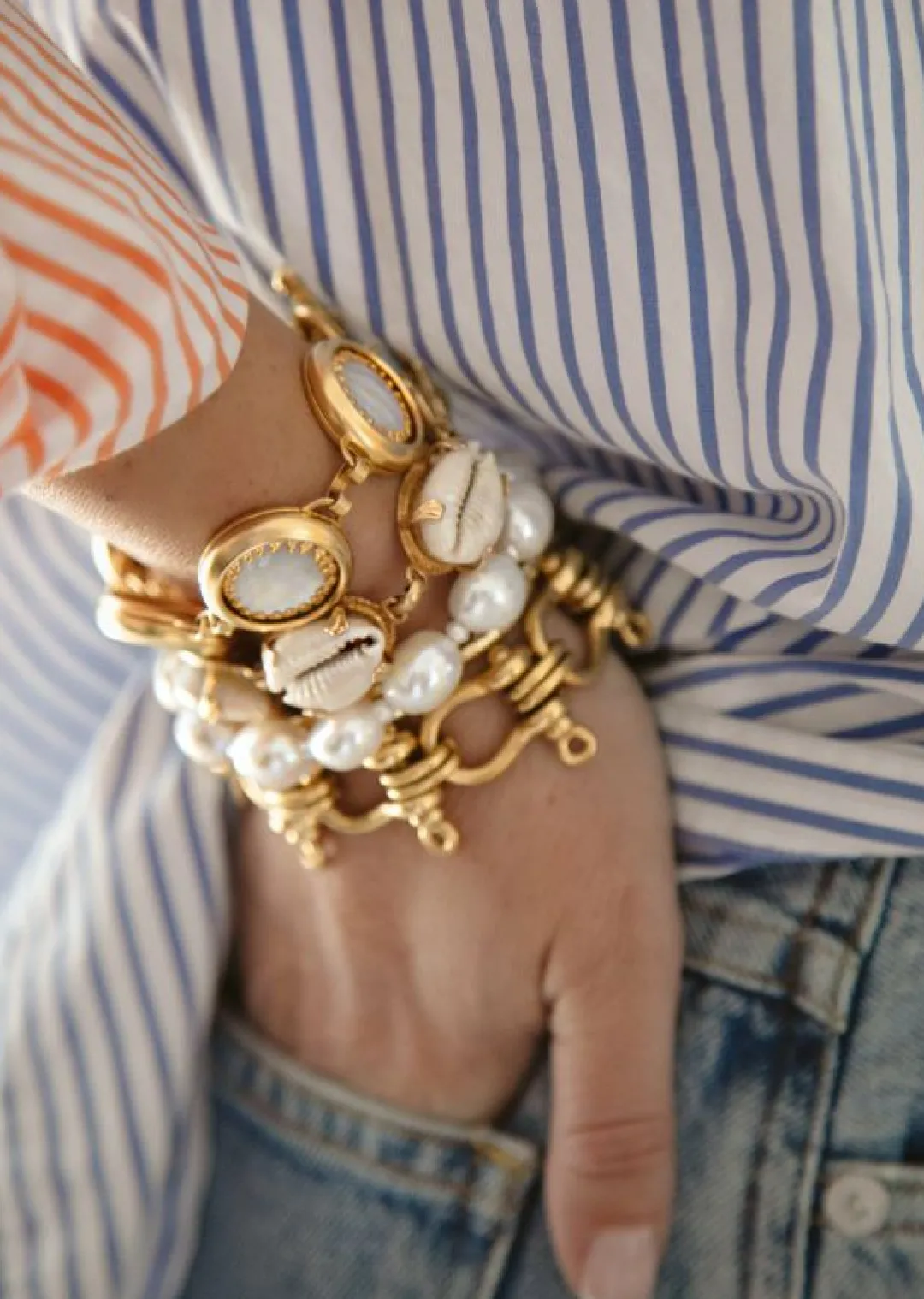 Brinker & Eliza Nautical Link Bracelet
