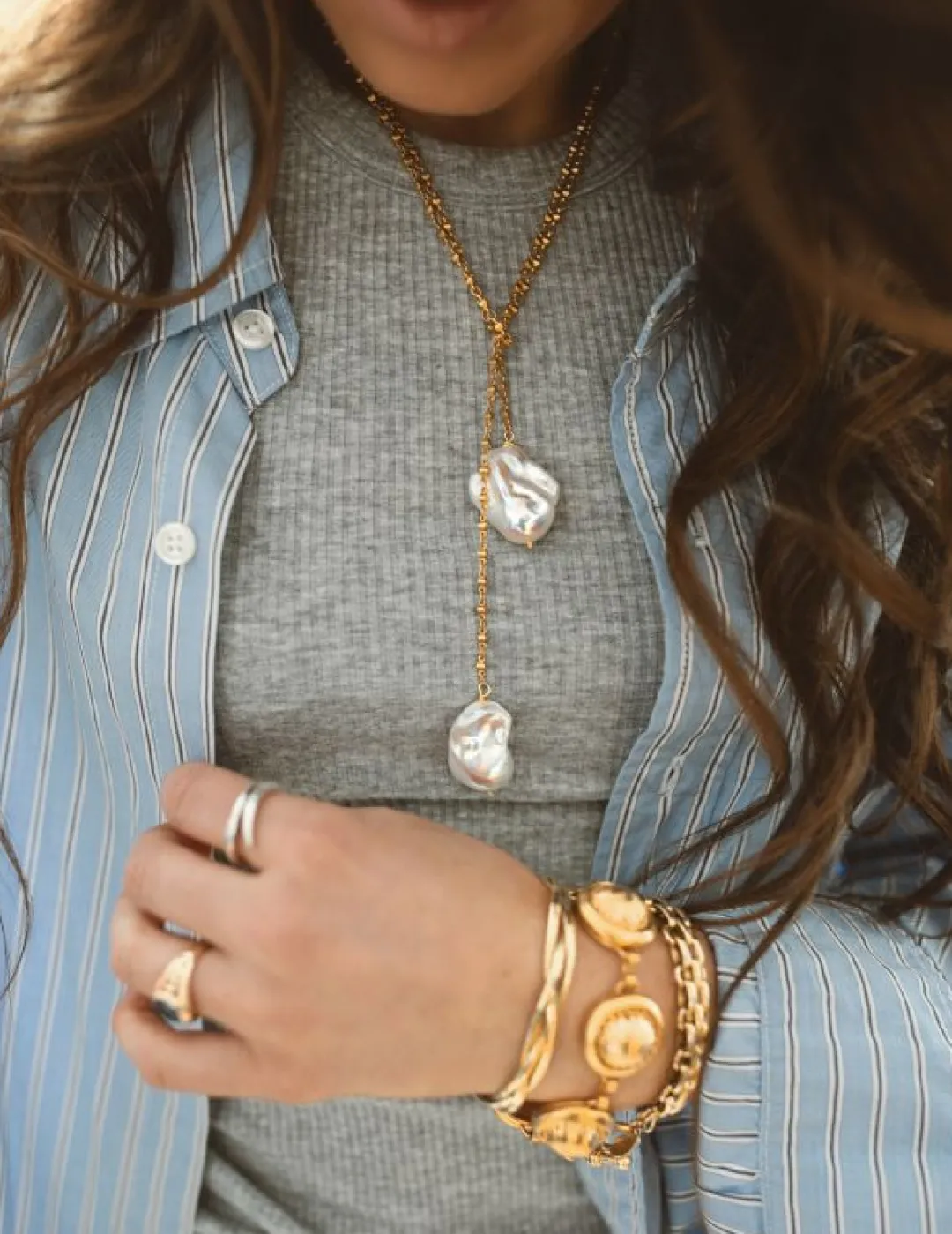 Brinker & Eliza Nell Lariat Necklace